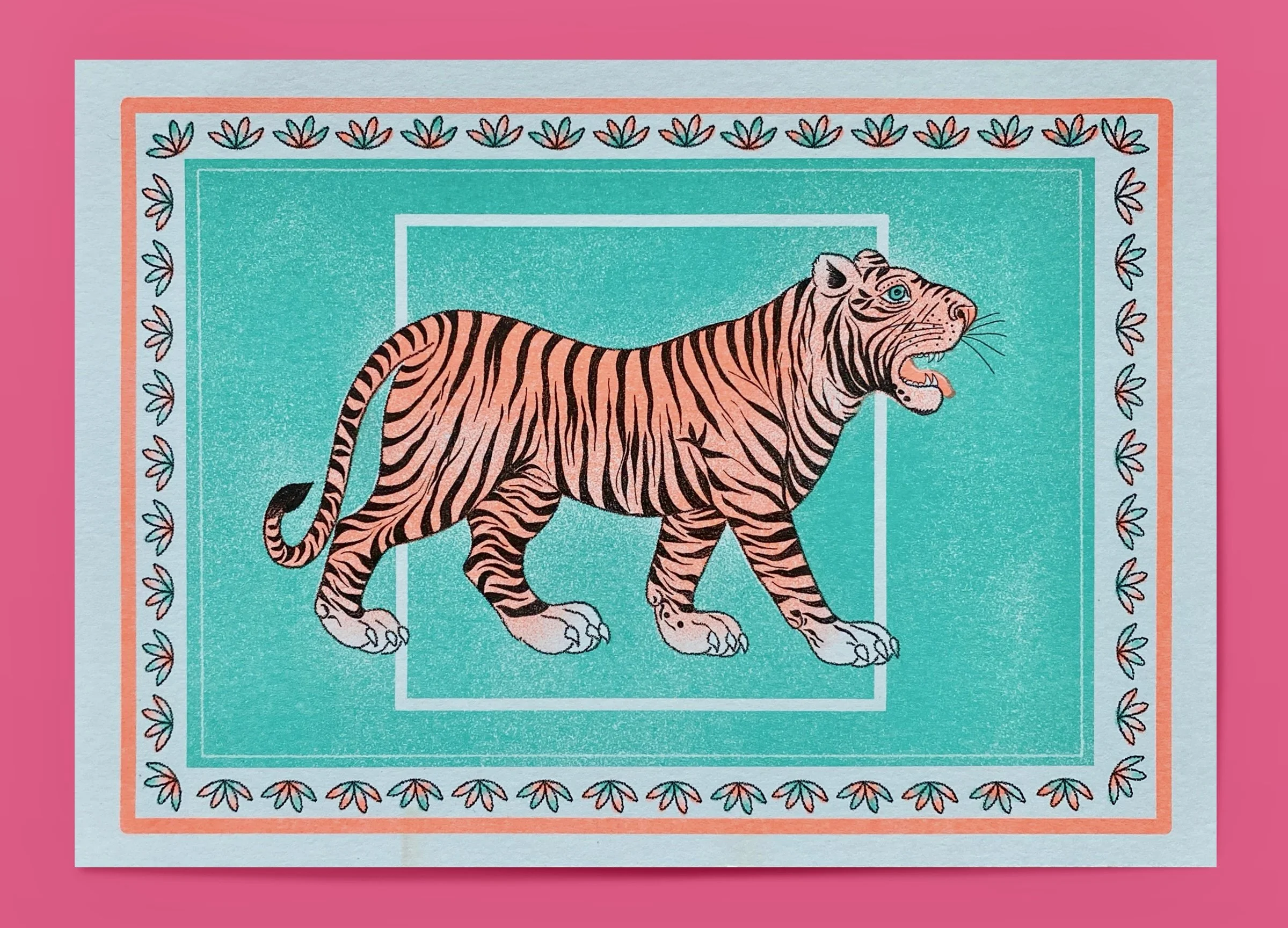 Tiger | A5 Riso Print