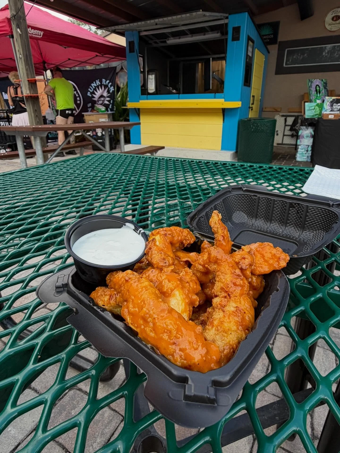 Tuffalo Chicken Bites are to spice up this cold front! Grab some to warm your mouth and your heart!