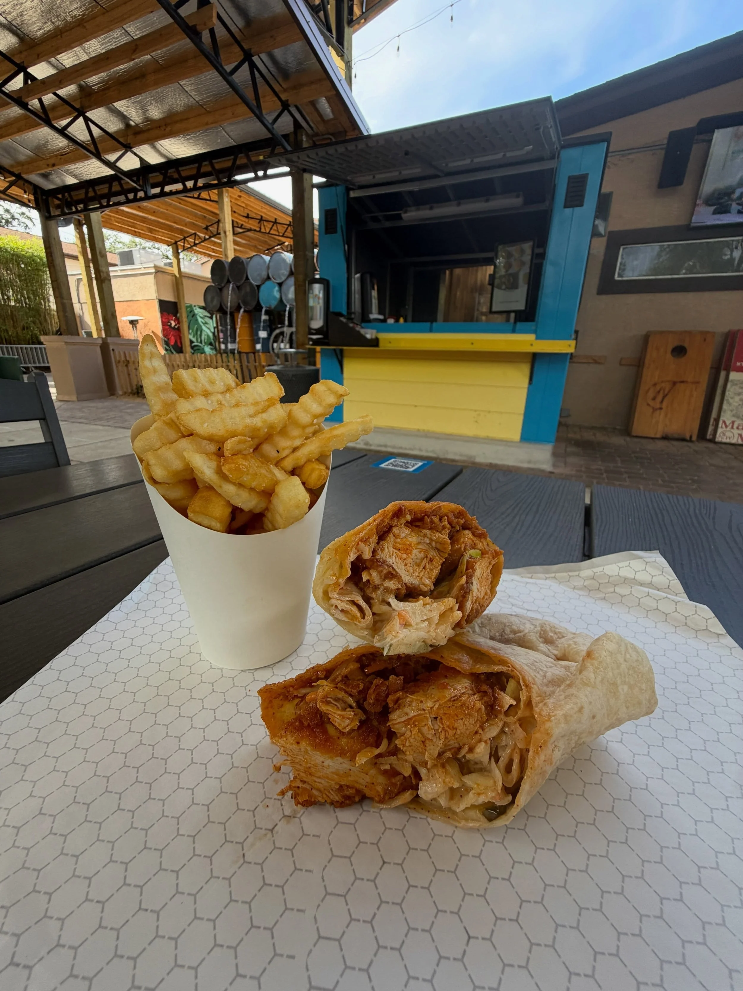 Wraps are here! Try the new Tuffalo and Nashville chicken wraps! Each with their own unique slaw to complement our crispy chicken!