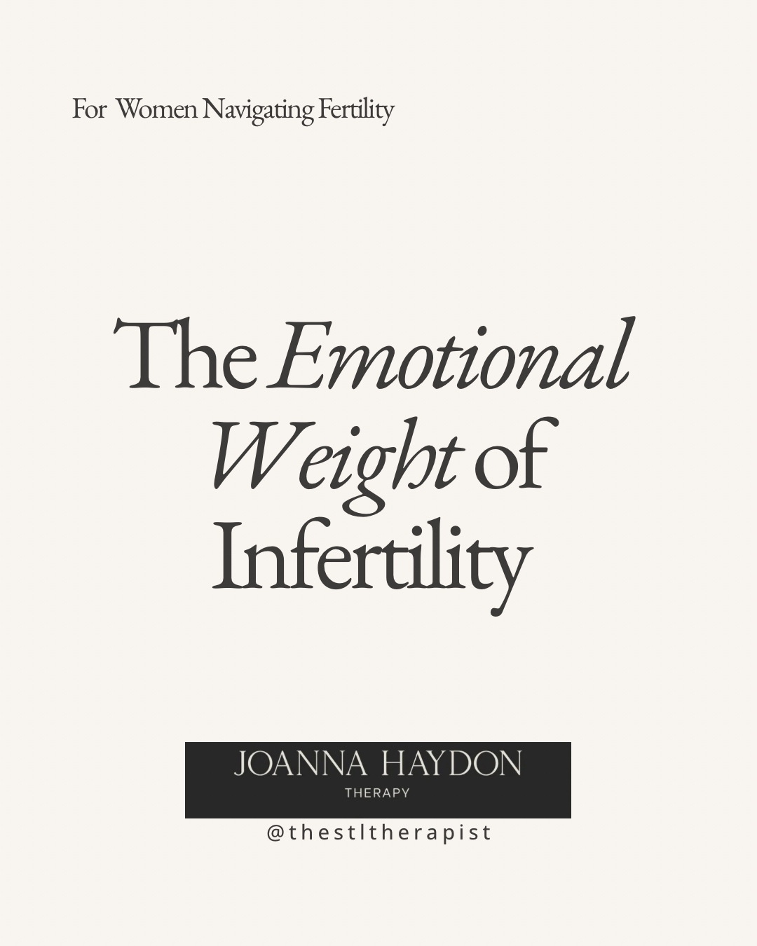 How Infertility Affects Your Mental Health