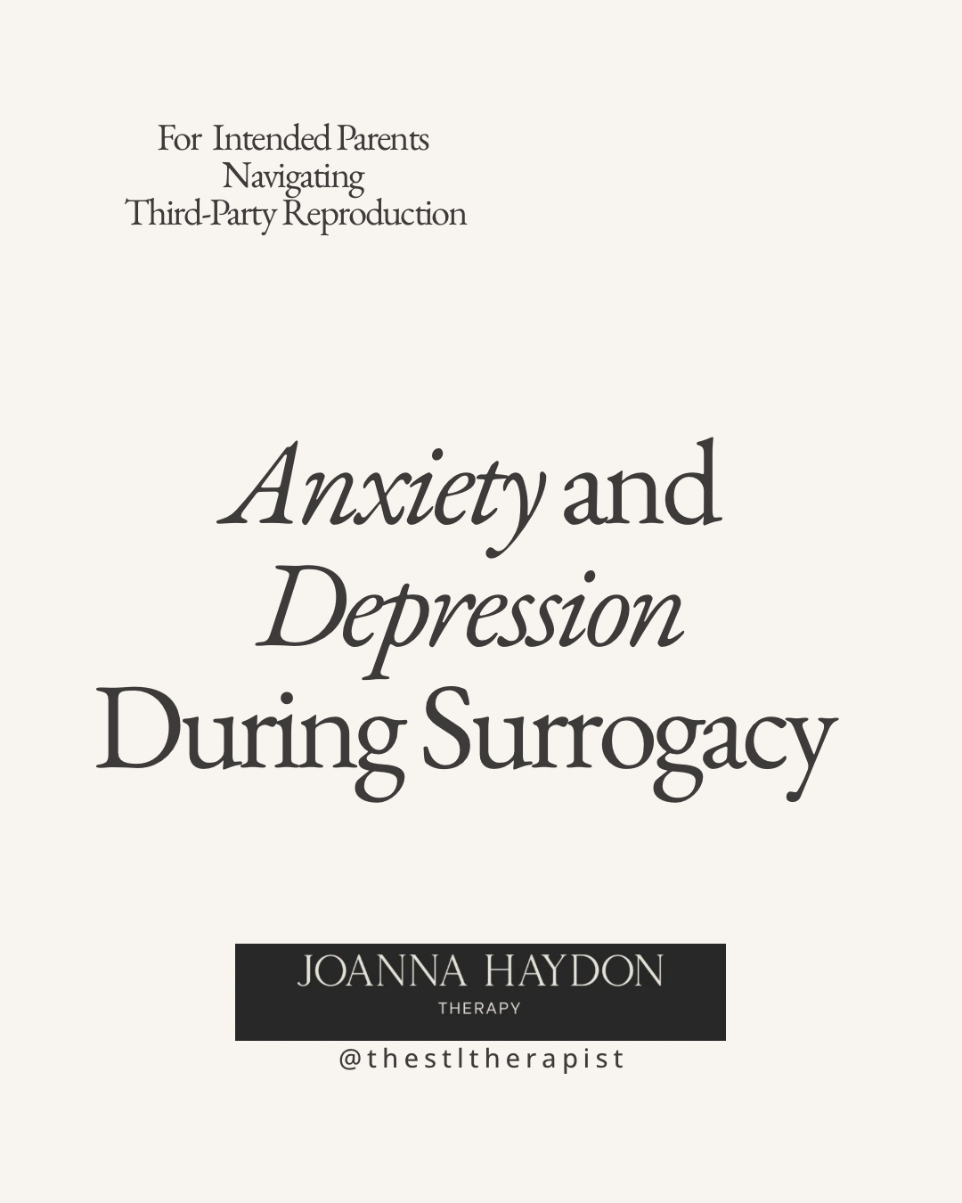 Can Intended Parents Experience Depression or Anxiety During Surrogacy?