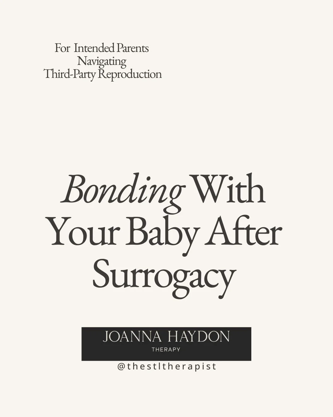 Bonding With Your Baby After Surrogacy: What Intended Parents Should Know