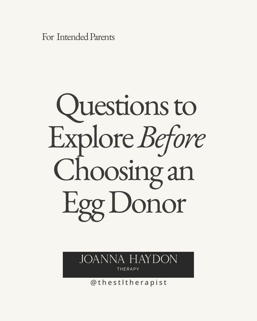 Considering Donor Eggs? Questions to Explore Before Choosing a Donor