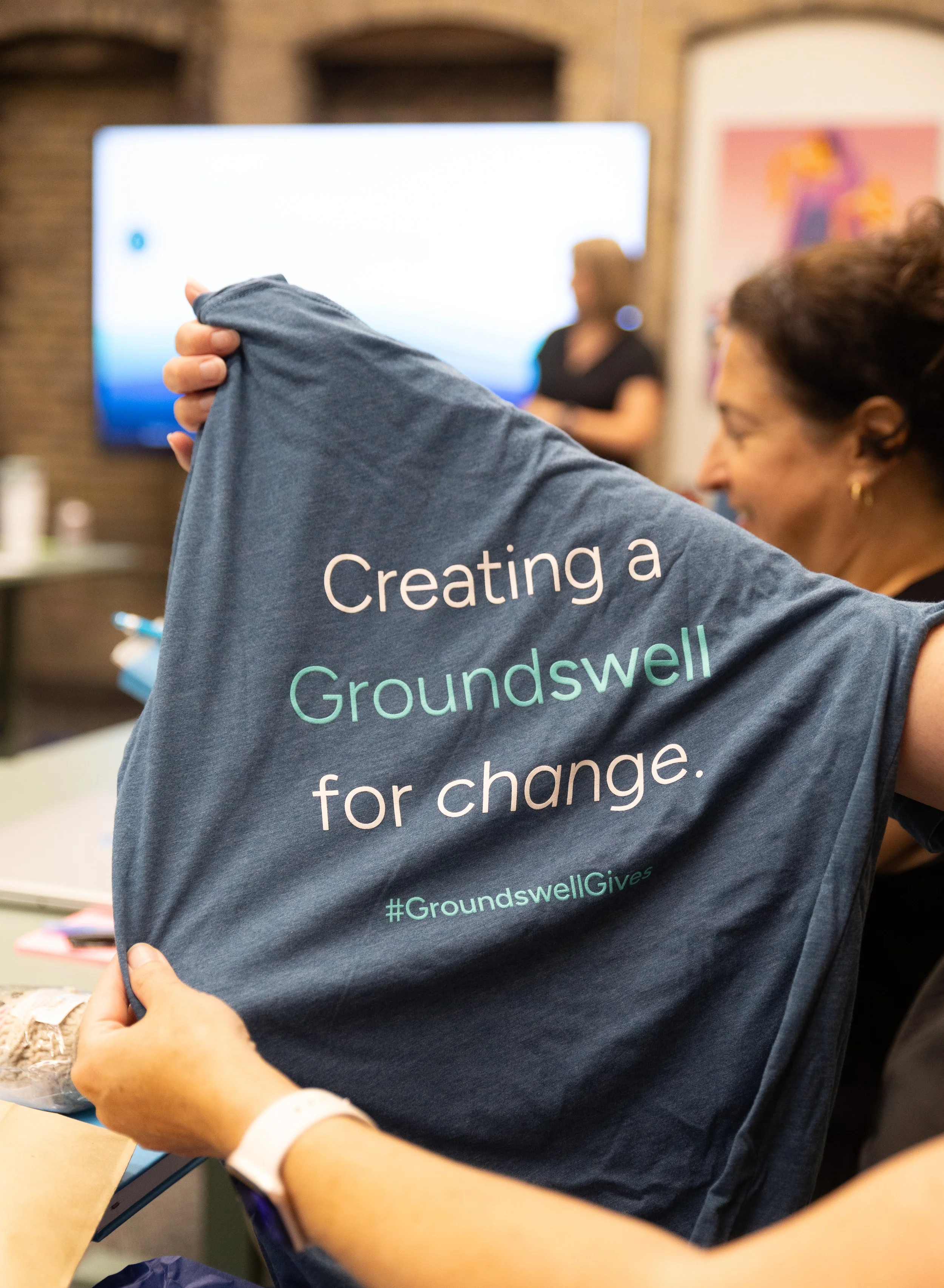 Creating a groundswell for change in the community