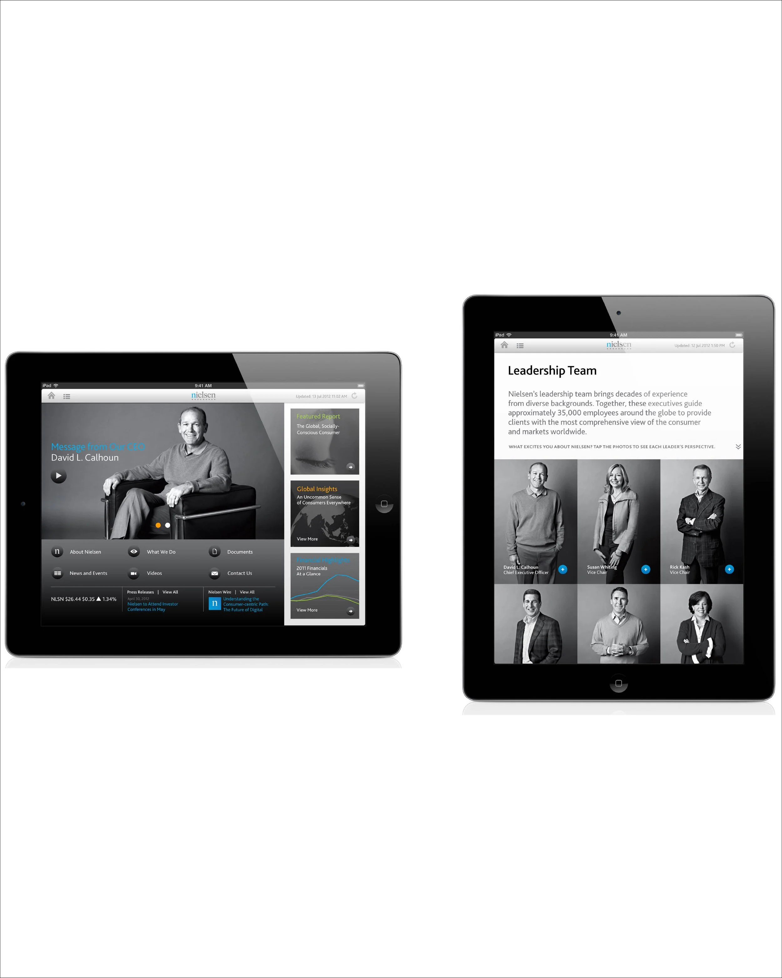 Nielsen, Leadership Team 