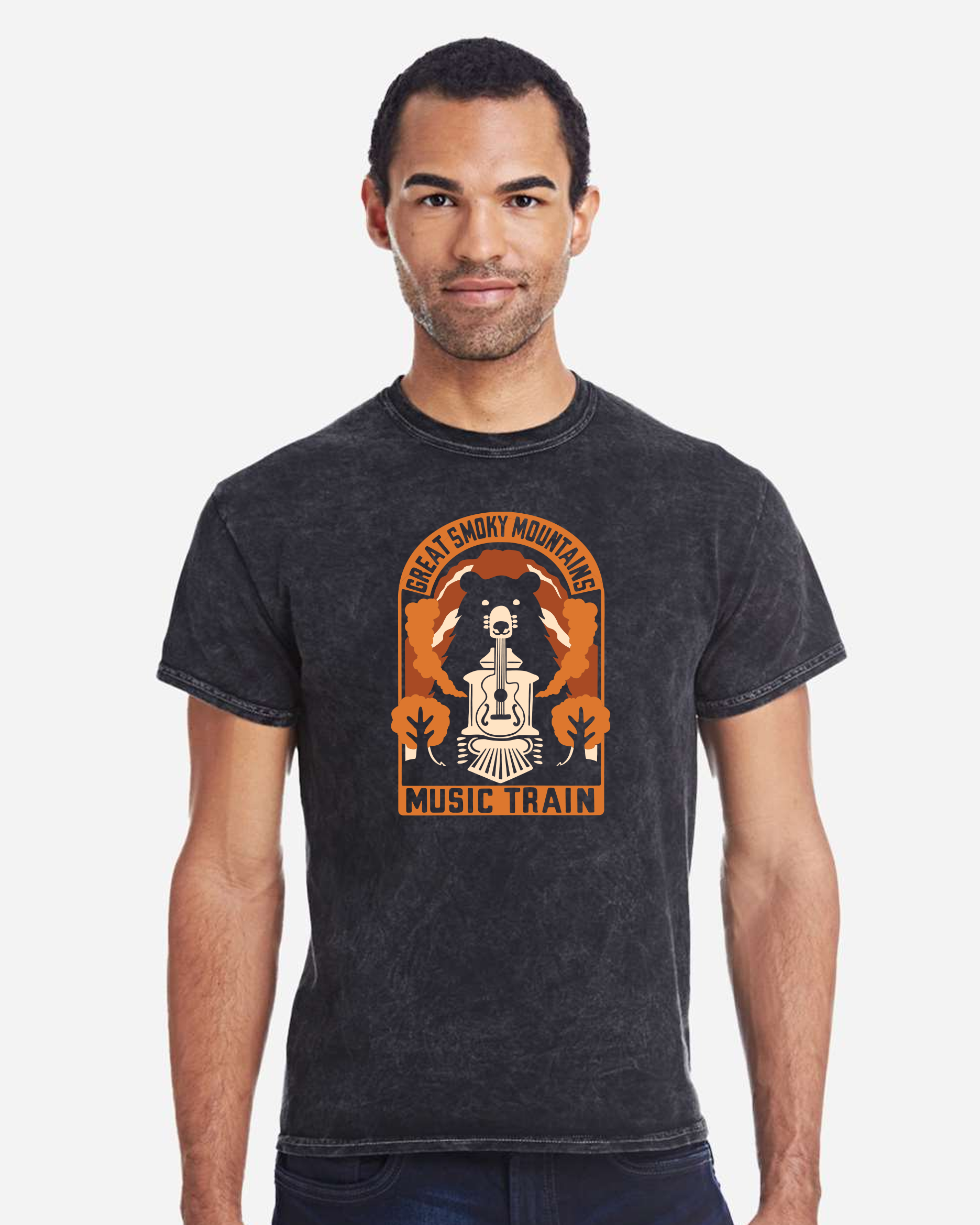 Black Mineral Wash T-Shirt
