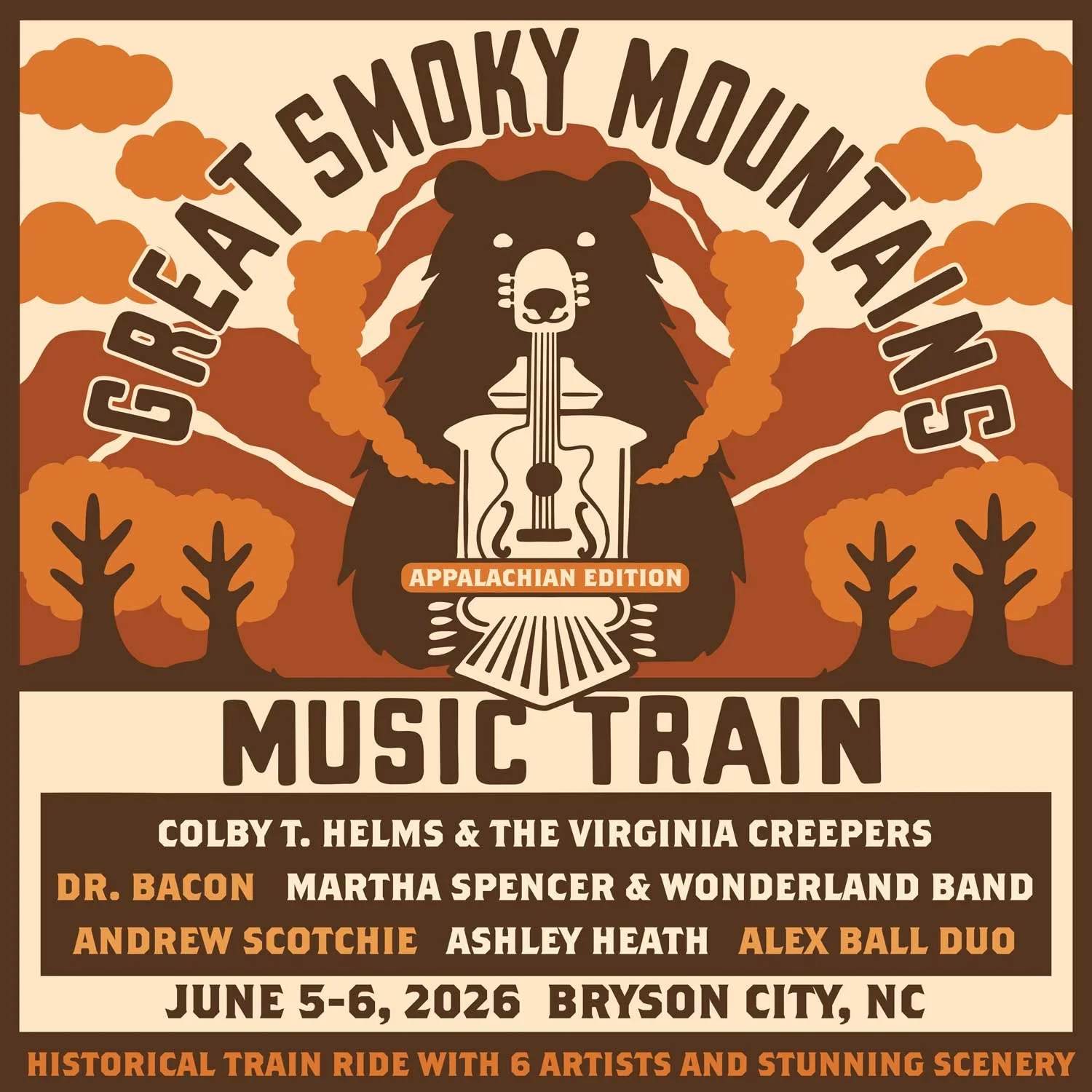 Great Smoky Mountains Music Train