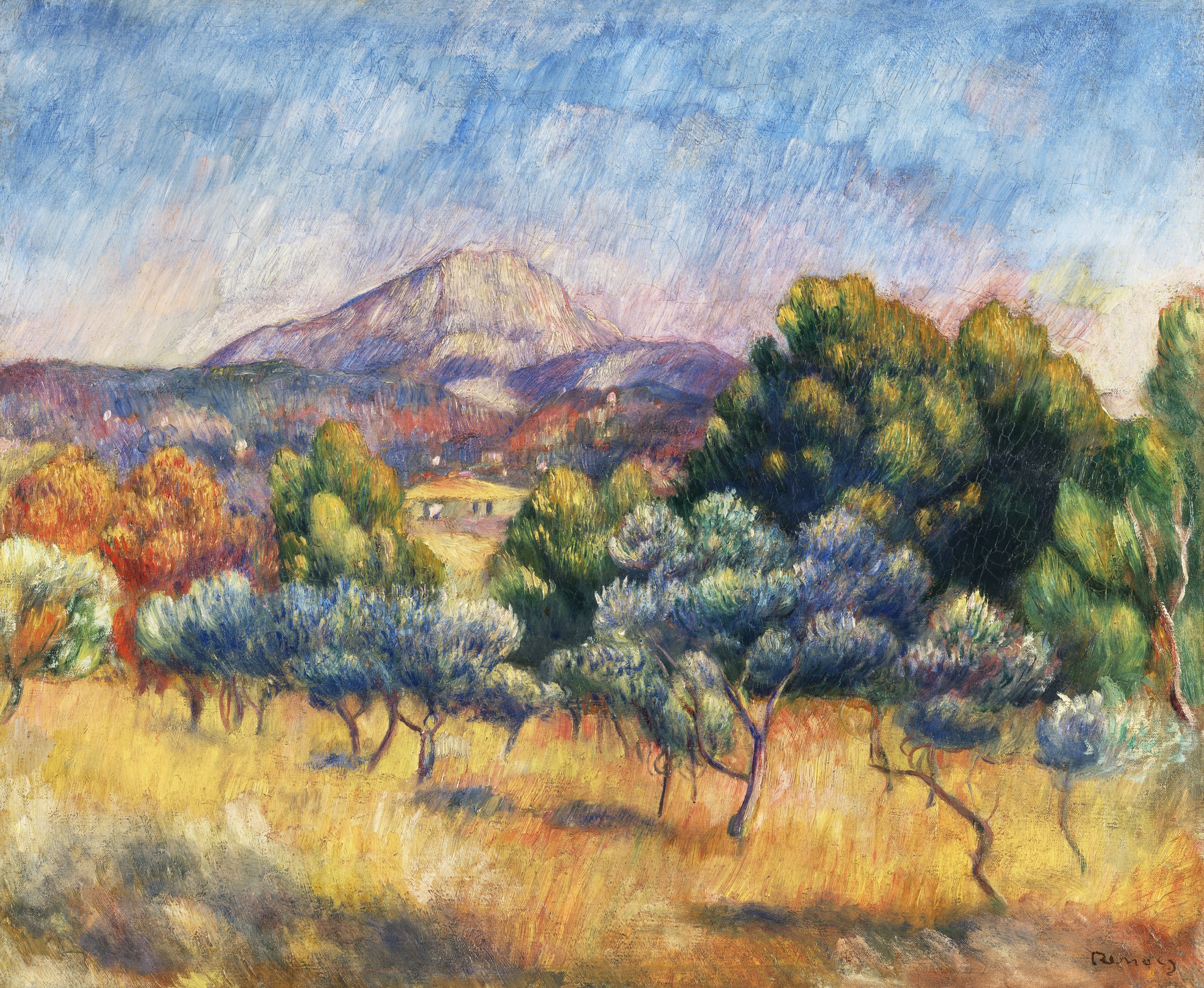 Montagne Sainte-Victoire (Paysage) (1889) by Pierre-Auguste Renoir..jpg