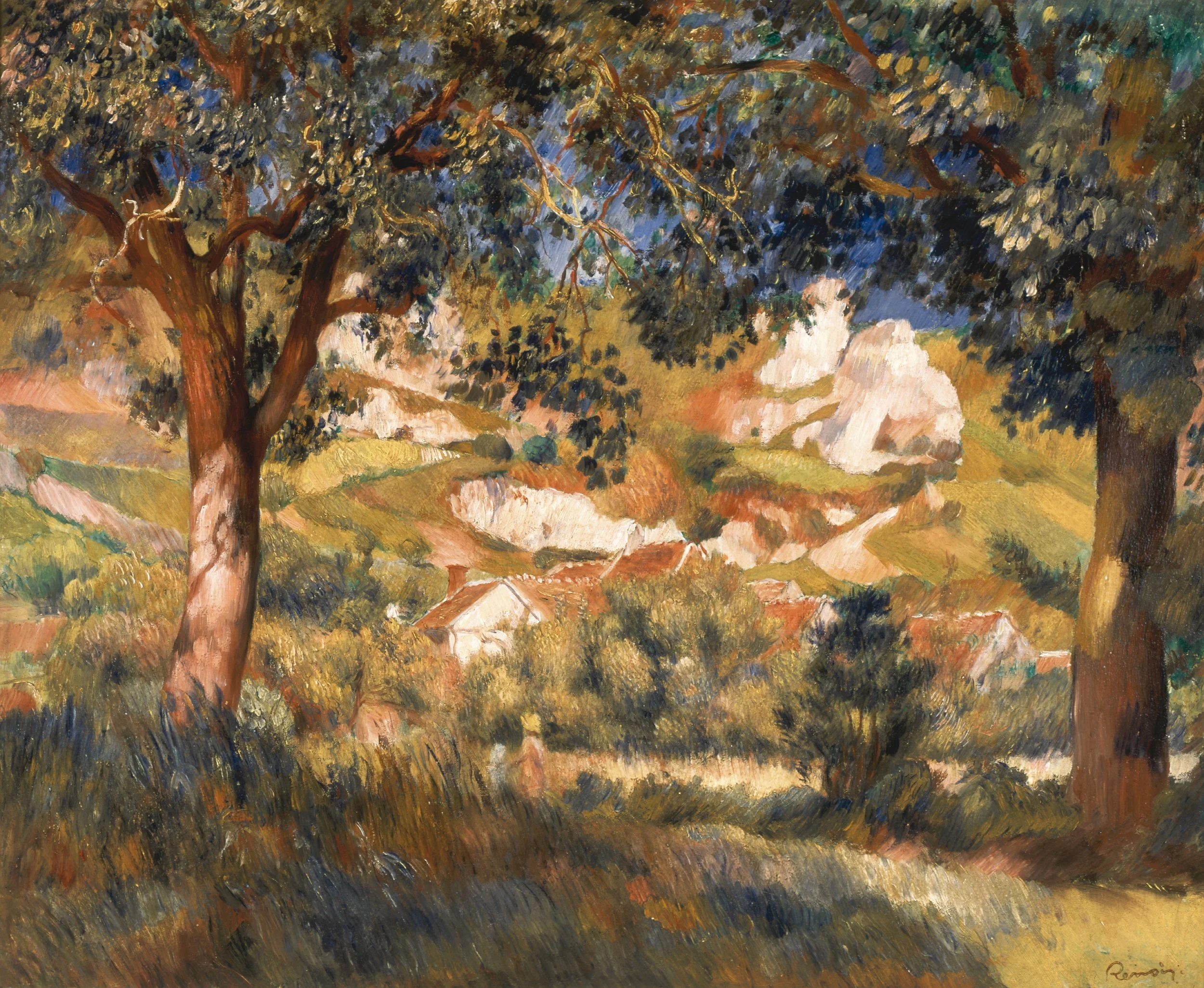 Pierre Auguste Renoir's Paysage à La Roche-Guyon Germa.jpg