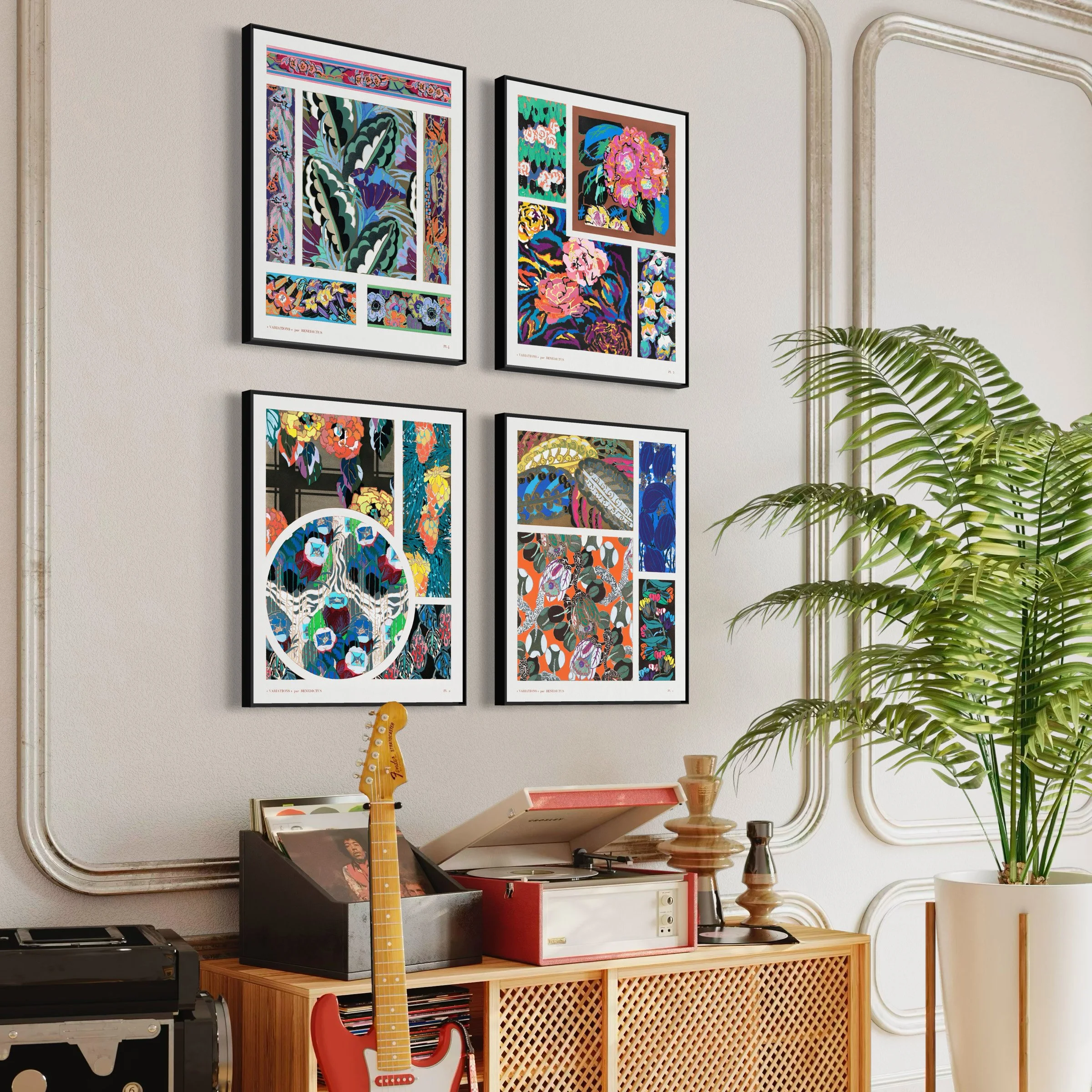 Variations 17-20 by Édouard Bénédictus (1928)