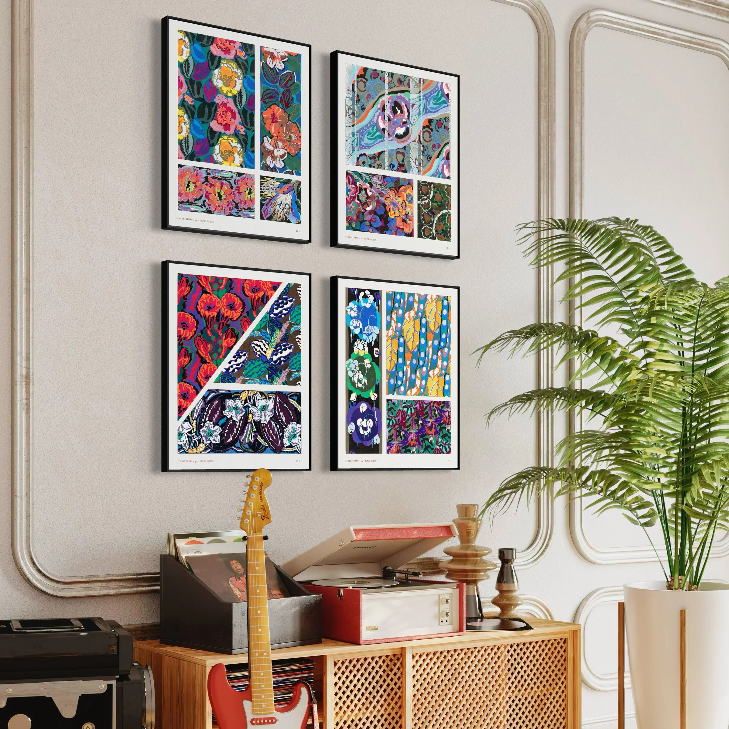 Variations 5-8 by Édouard Bénédictus (1928)