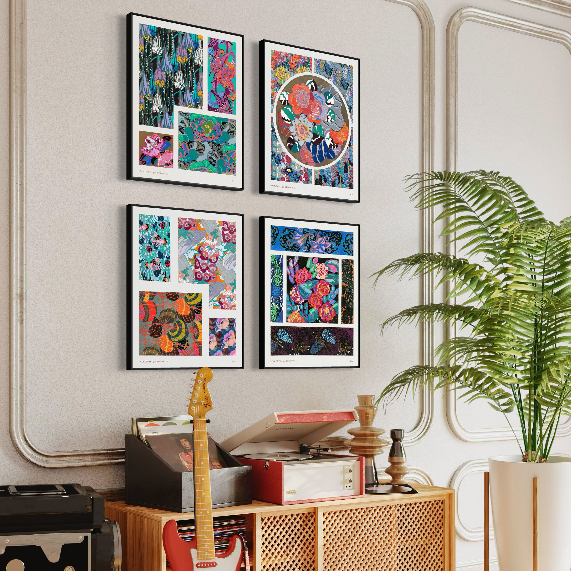 Variations 9-12 by Édouard Bénédictus (1928)