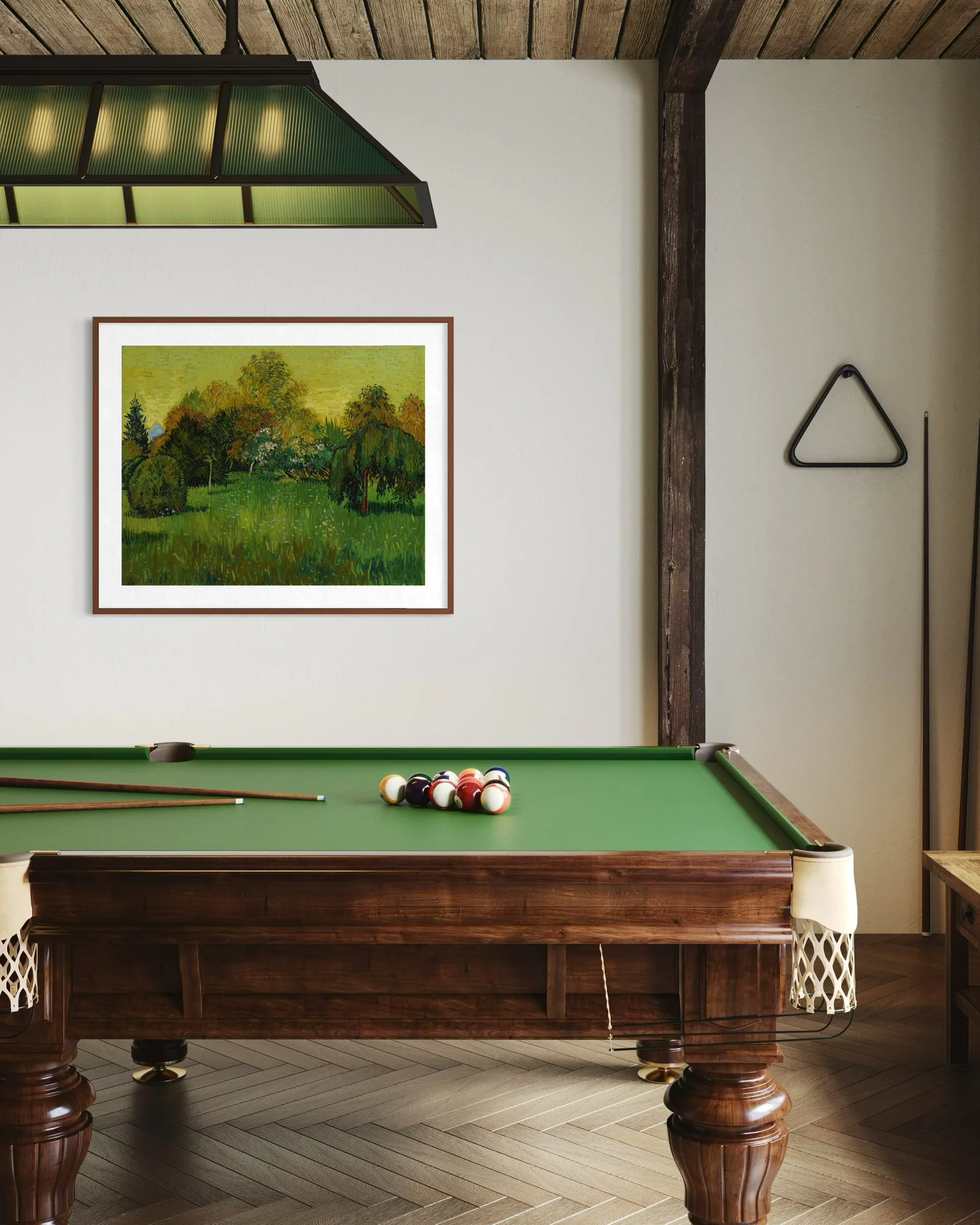 The Poet's Garden by Vincent Van Gogh (1888)