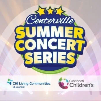 SUN JUNE 27 @ CENTERVILLE OH SUMMER CONCERT SERIES IN STUBBS PARK