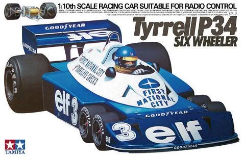 TAMIYA #58003 Tyrell P34 Six Wheeler