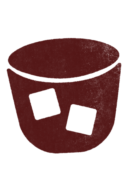 Iced coffee cup icon