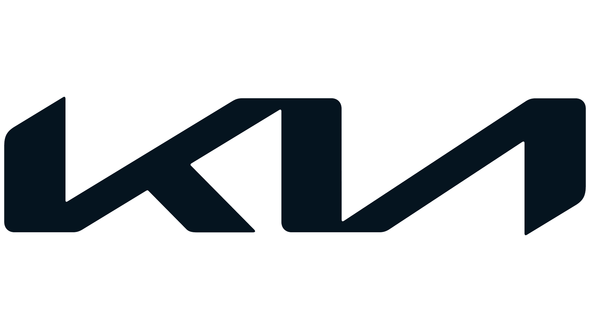 The black KIA logo in a bold, modern font on a white background.