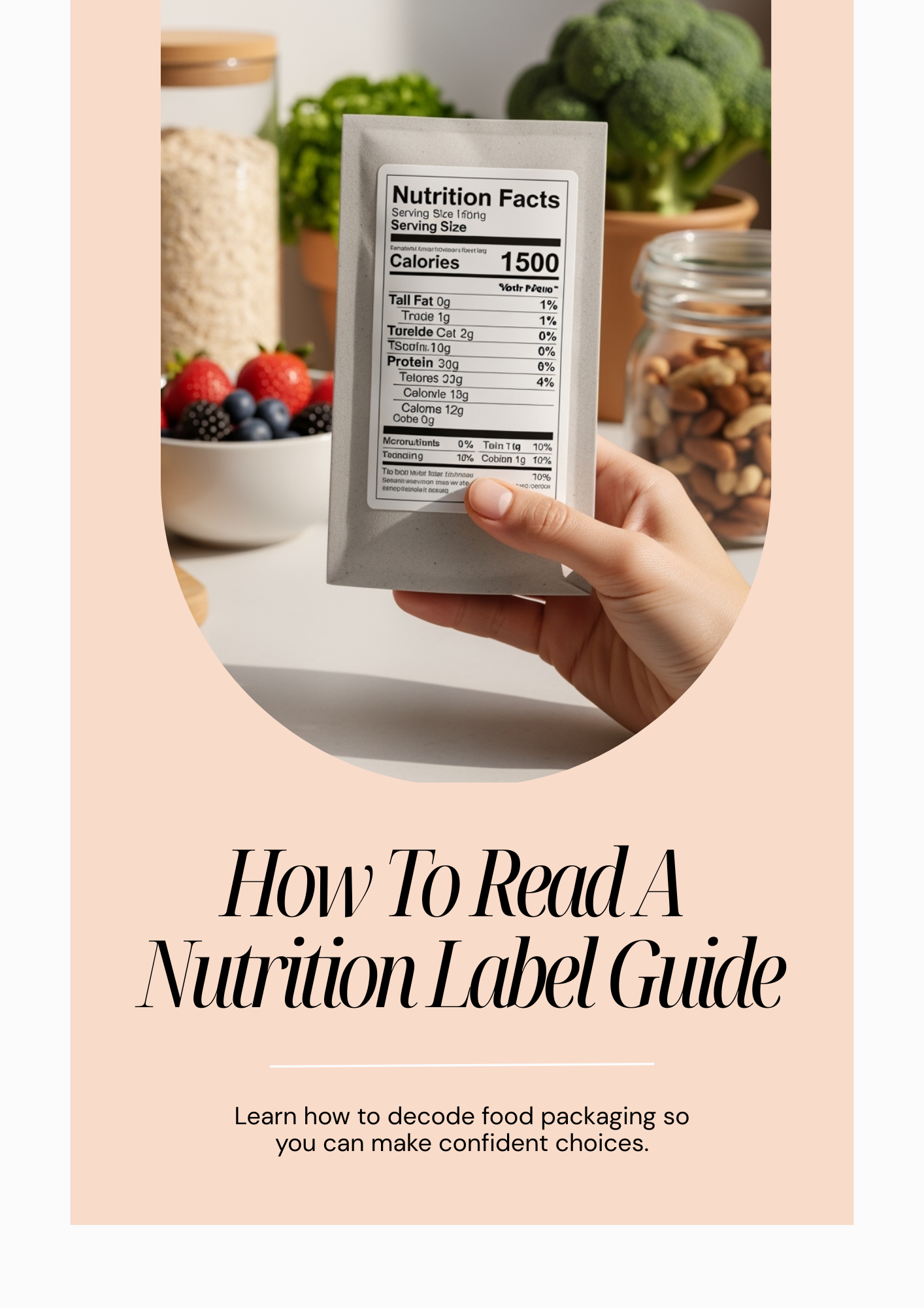 How to Read a Nutrition Label