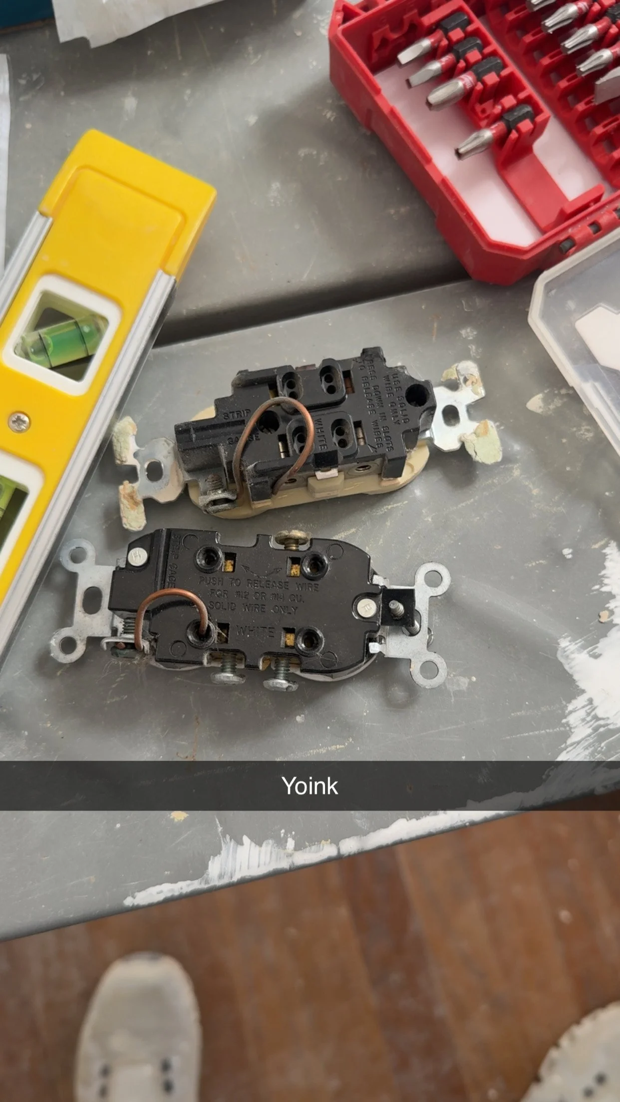 receptacle replacement, outlet replacement