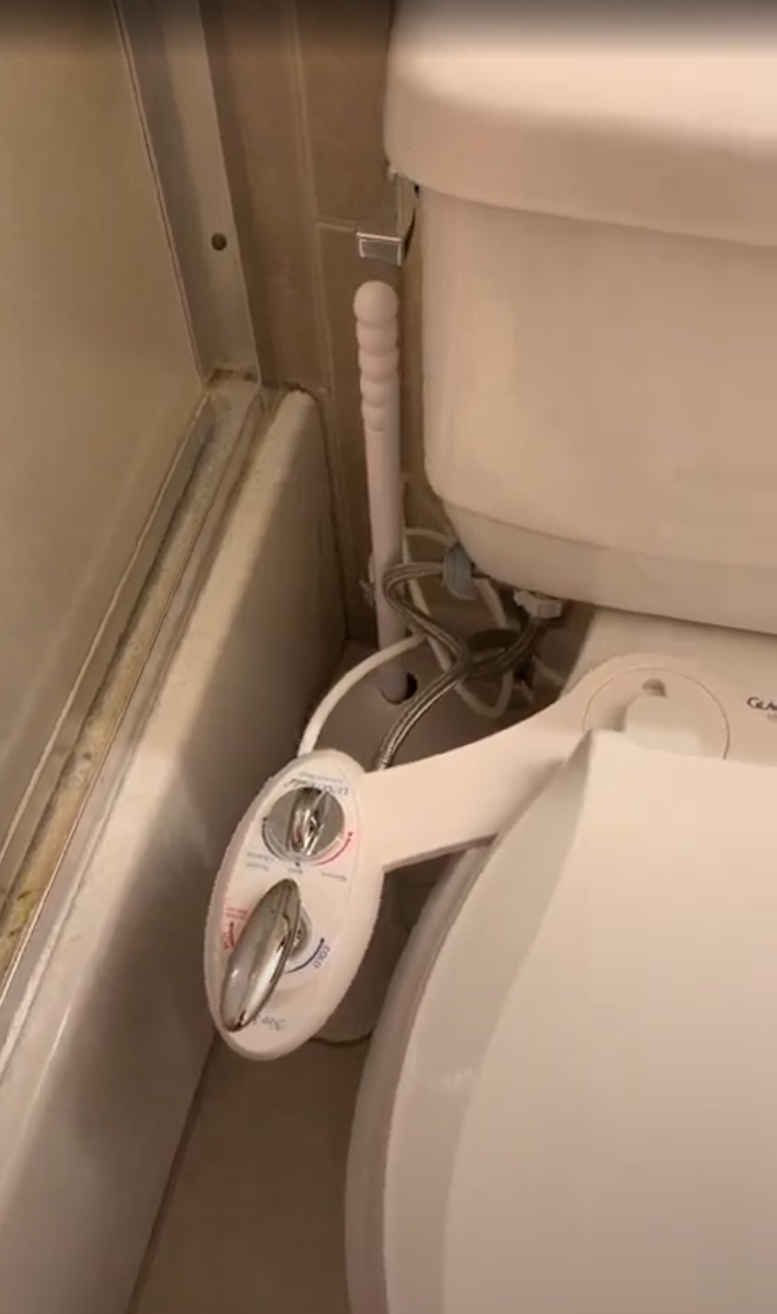 bidet installation