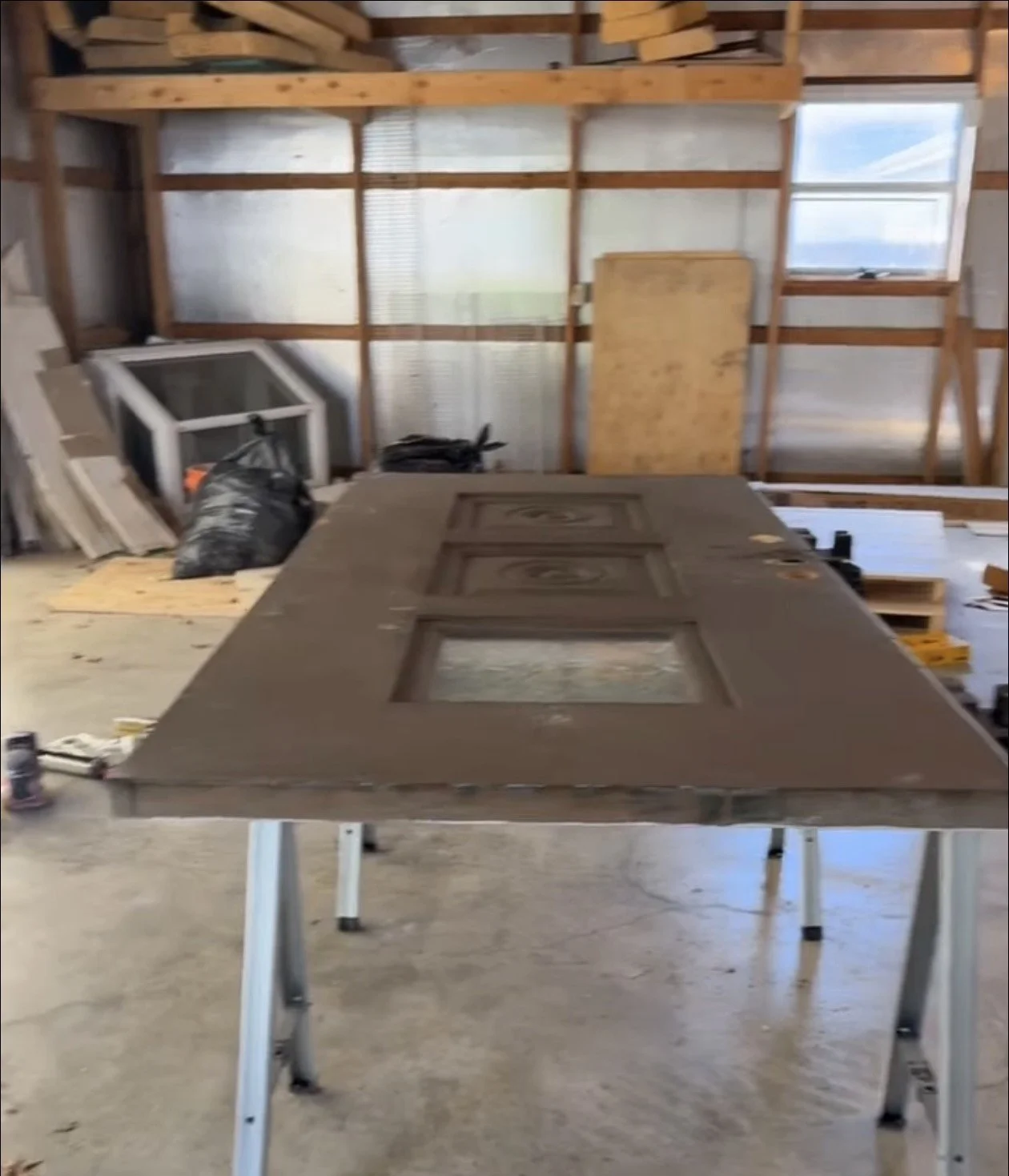 exterior door repainting