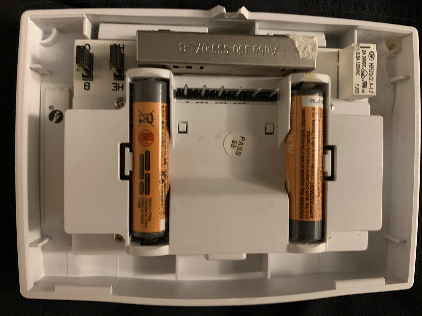 thermostat battery replacement