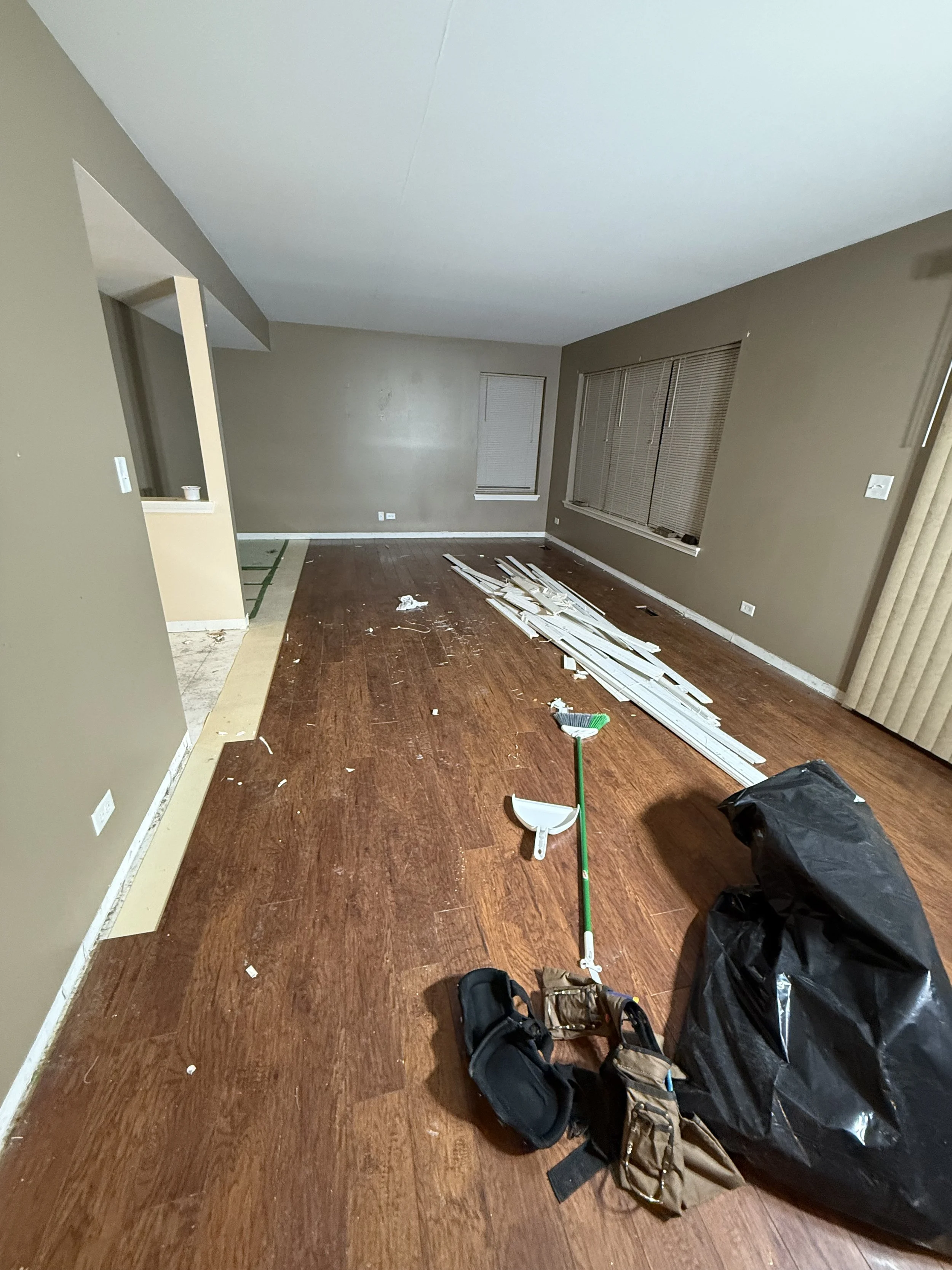 flooring trim removal