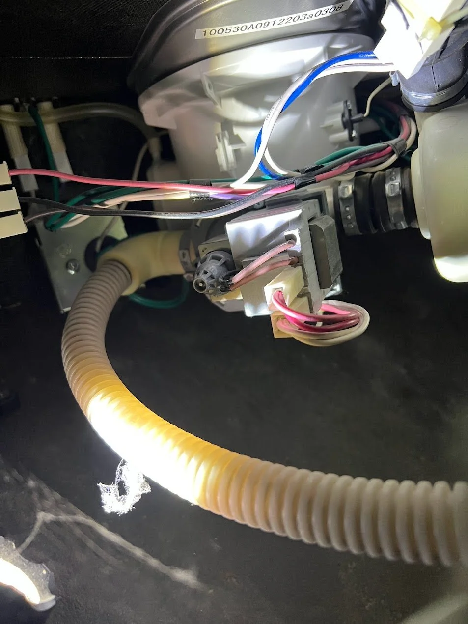 Dishwasher drain replacement