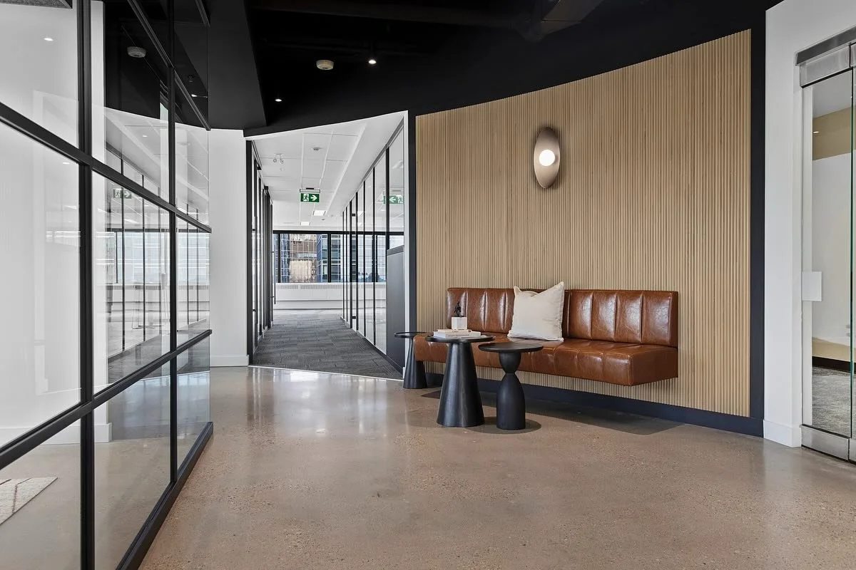 I&rsquo;m so excited to share this stunning, newly completed Show Suite on the 14th floor of First &amp; Jasper downtown! 

This project truly came together thanks to an incredible team - from our client (GWL), to the contractor (Seagate), to all the