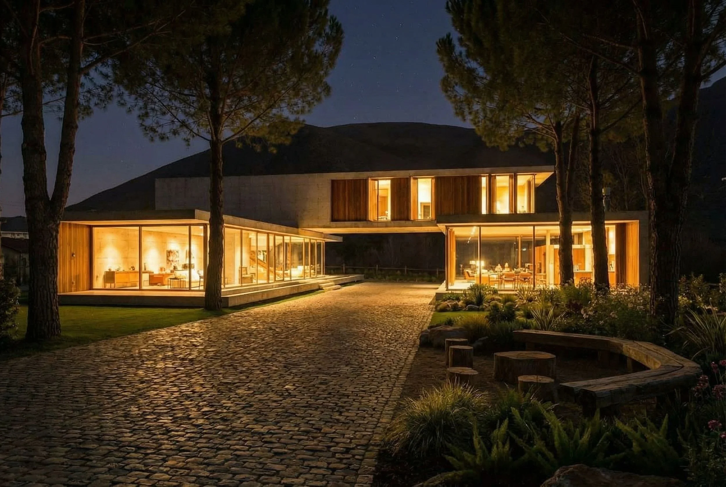 WATERFRONT HOUSE