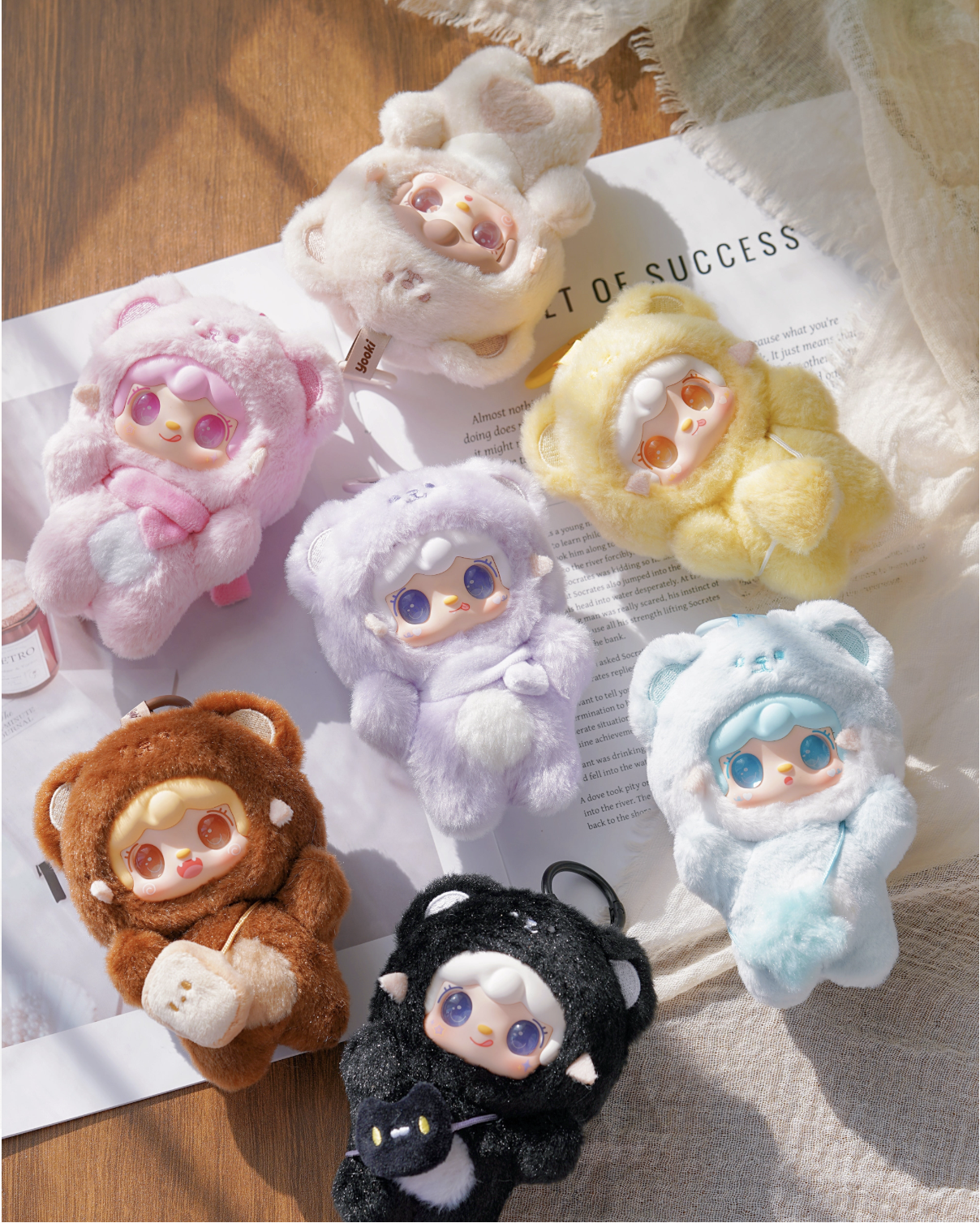 YOOKI Take A Bite Of Bear Series Plush Blind Box