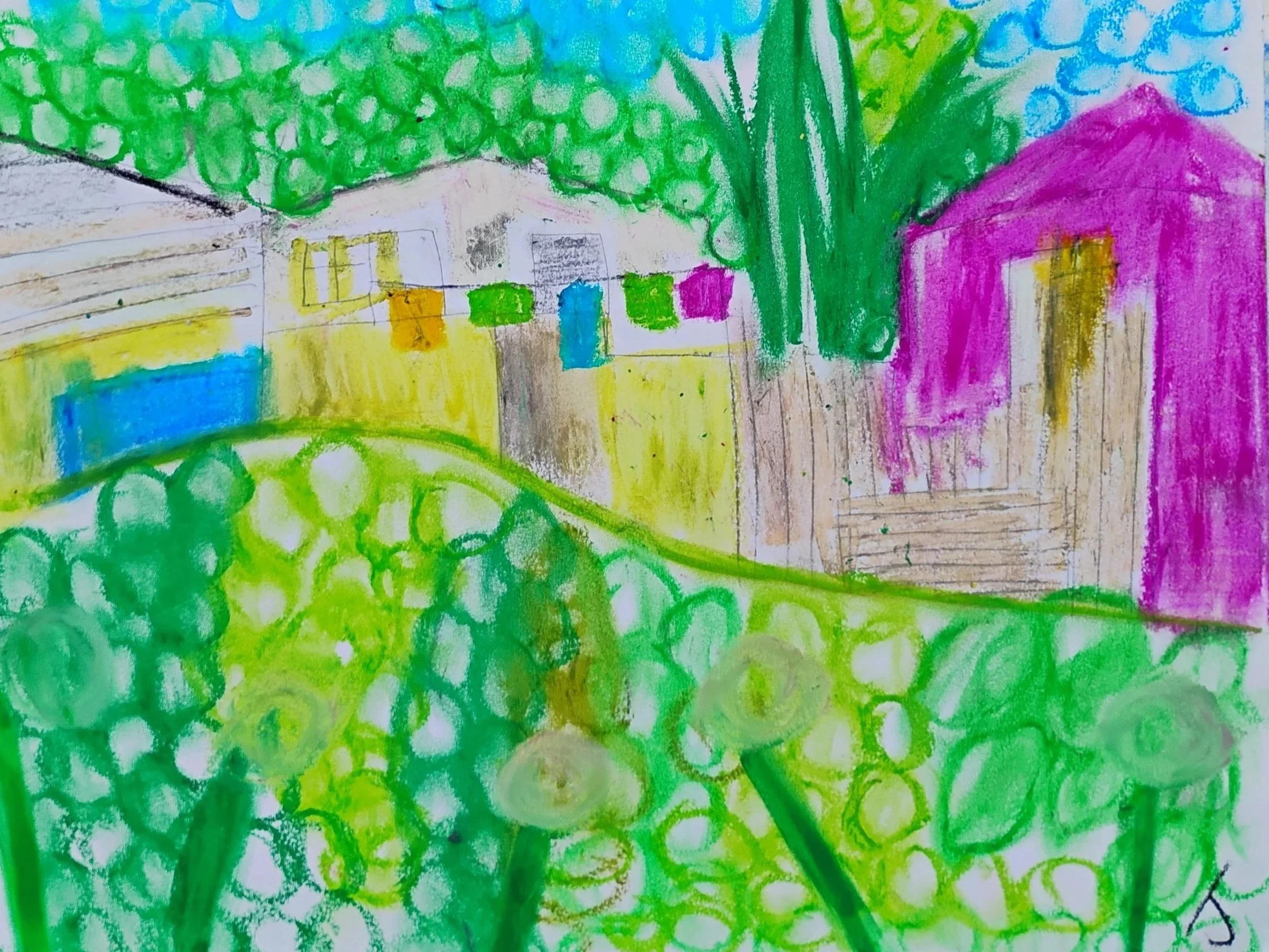 In the Country - $375 (14 x 17) 