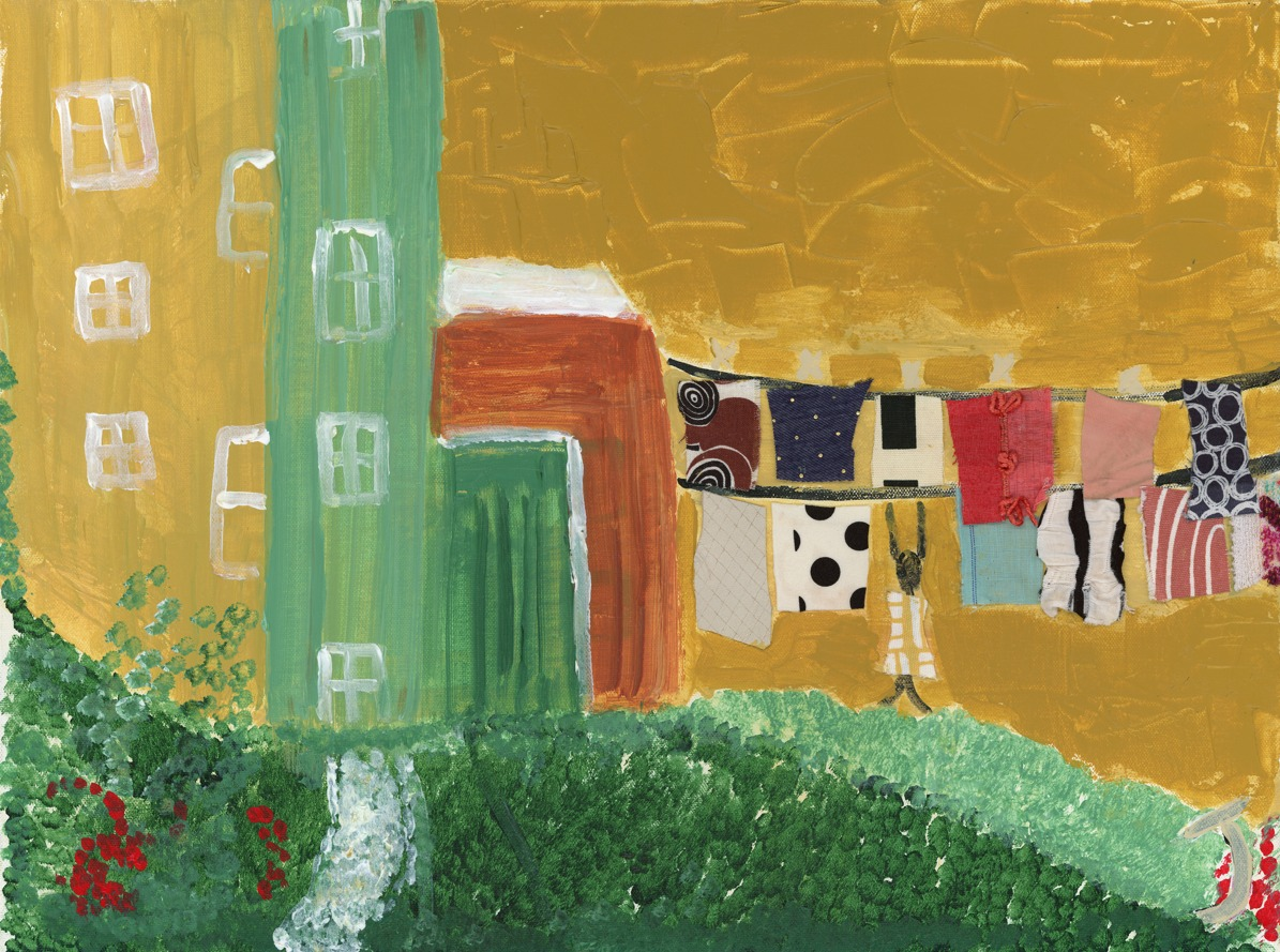 Clothesline 1 - $700 (18 x 24)