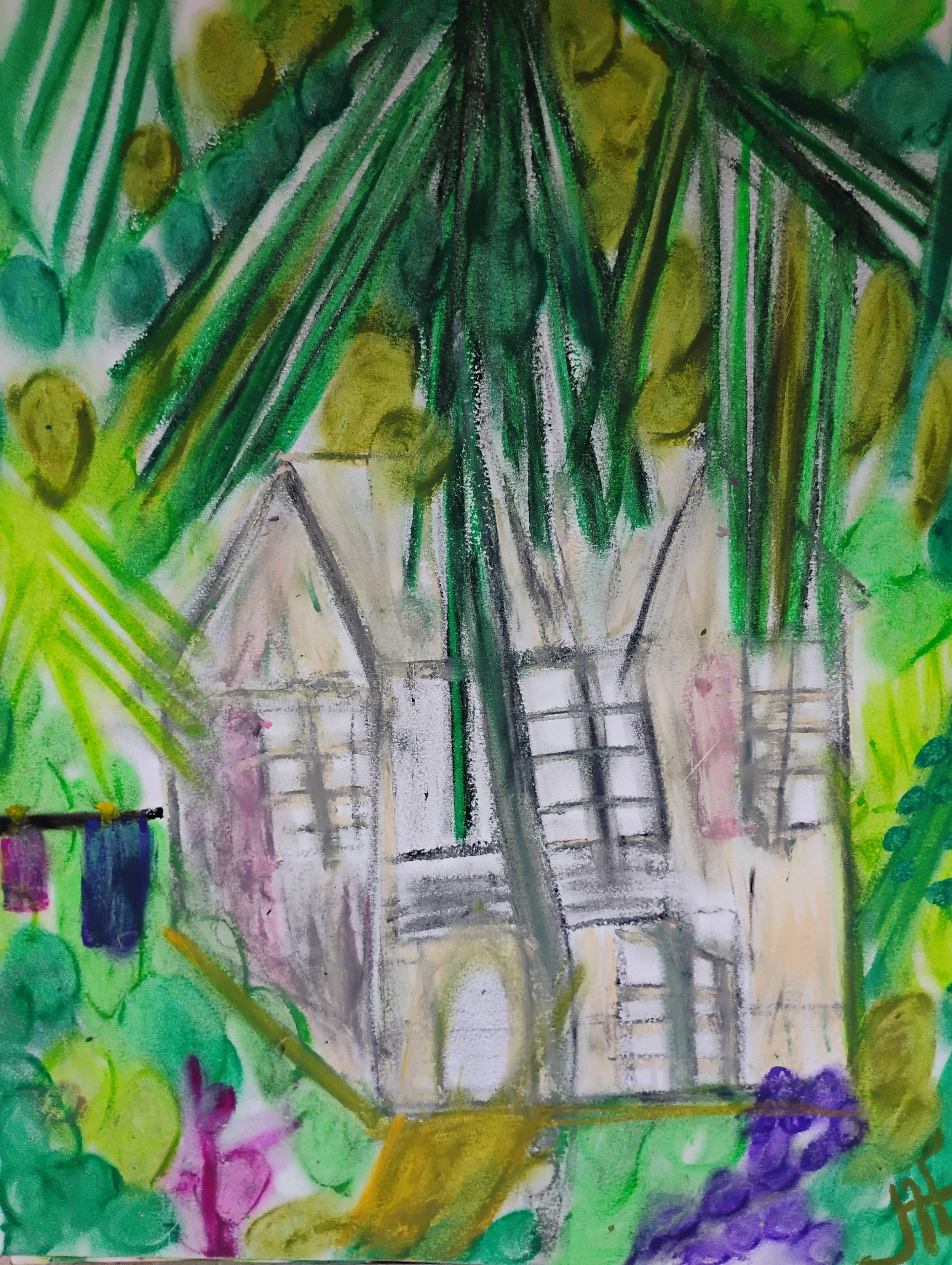 Country Livin' - $375 (14 x 17) 