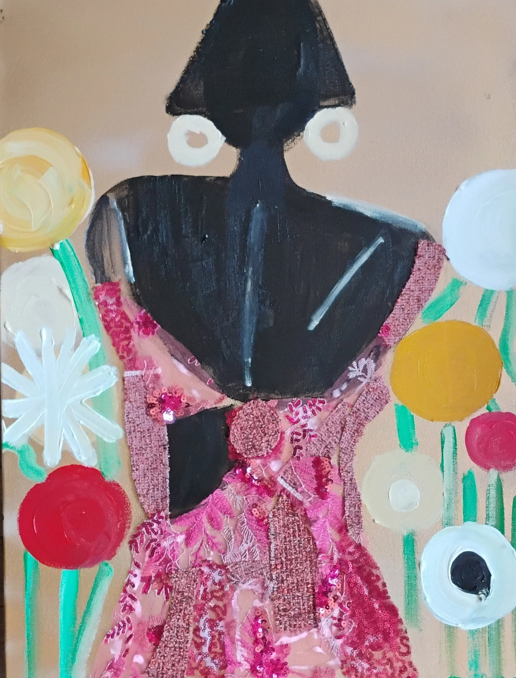 A Rose in the Garden $700 (18 x 24)
