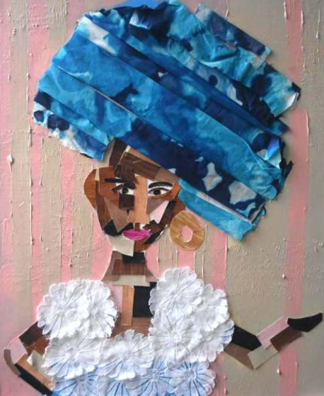 The Gele - $800 (20 x 24)