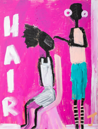 Hair - $1500 (30 x 40)