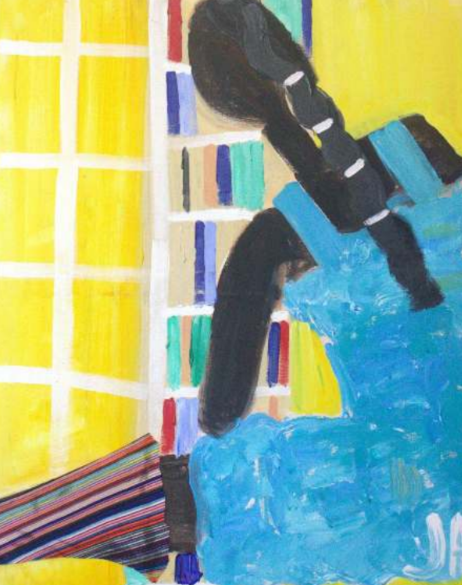 She Reads - $800 (24 x 30)