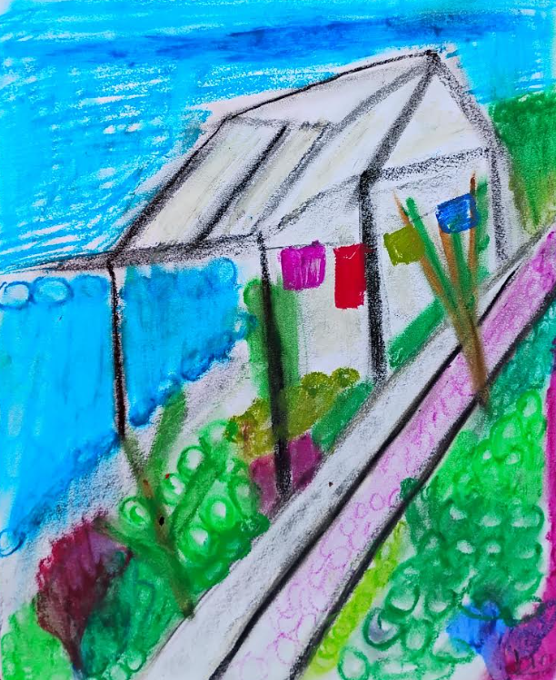 Roadside - $375 (14 x 17) 