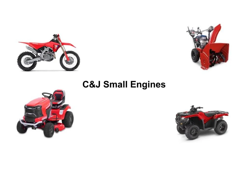 C&J Small Engines | Schedule Your Service Today