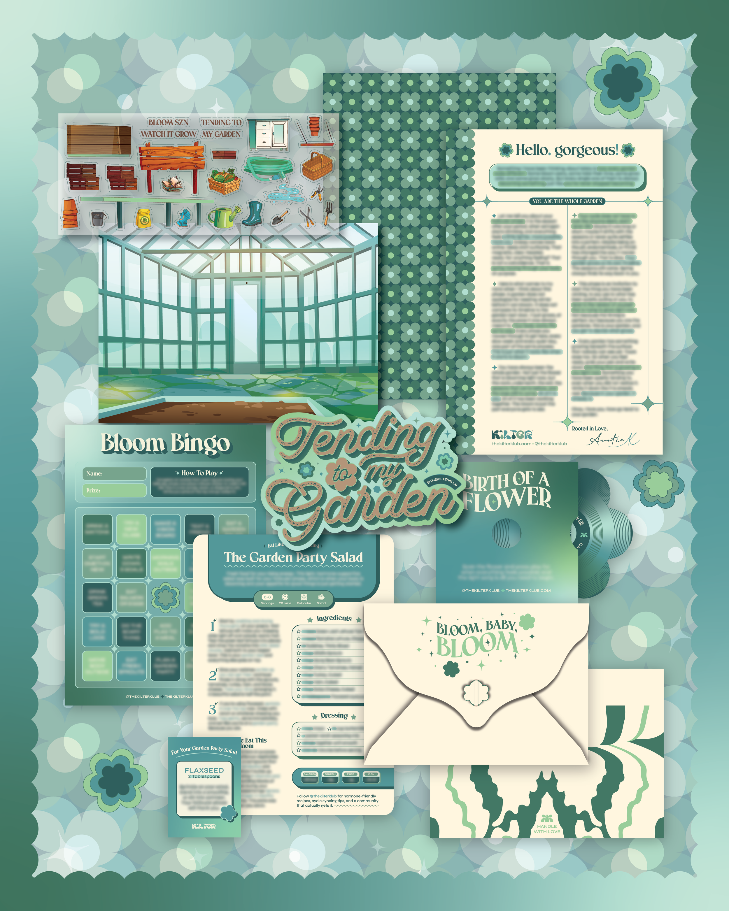 The Cycle Snail Mail Klub 🌷 Bloom Edition