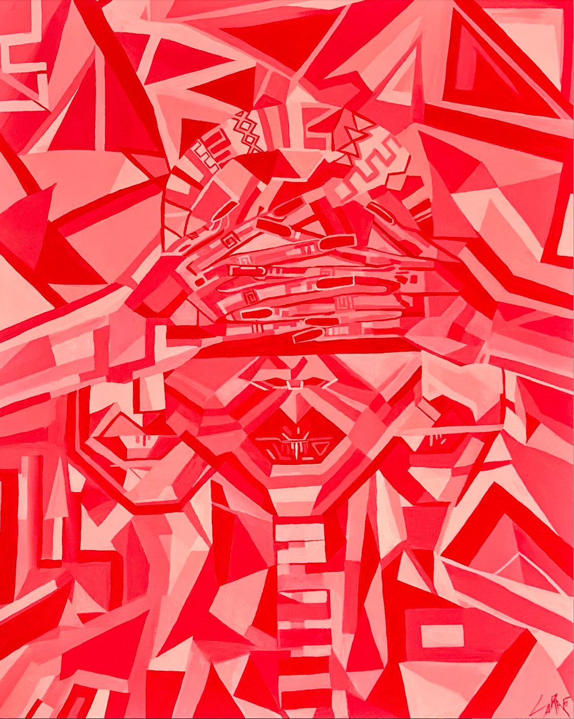 "Code Red" Print
