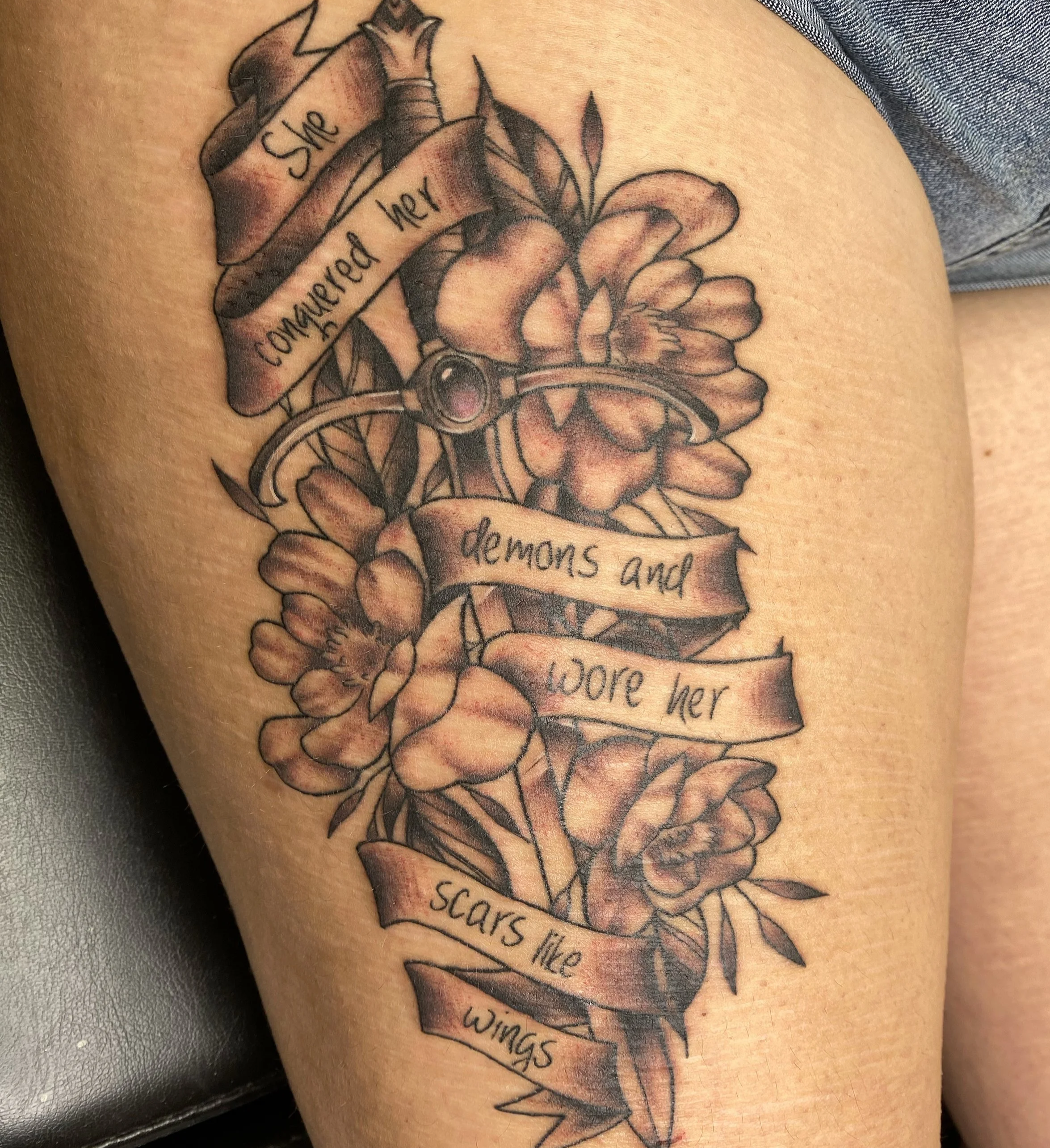 Some tattoos are a reminder of how far someone has come.