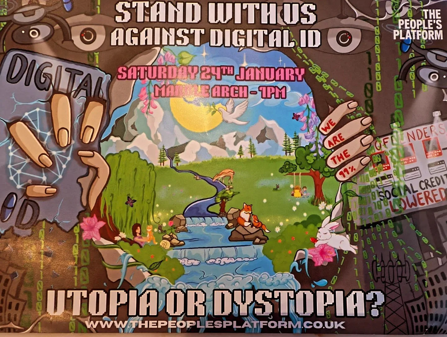 Stand with us Against Digital ID