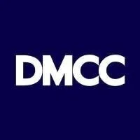DMCC logo on a dark blue background