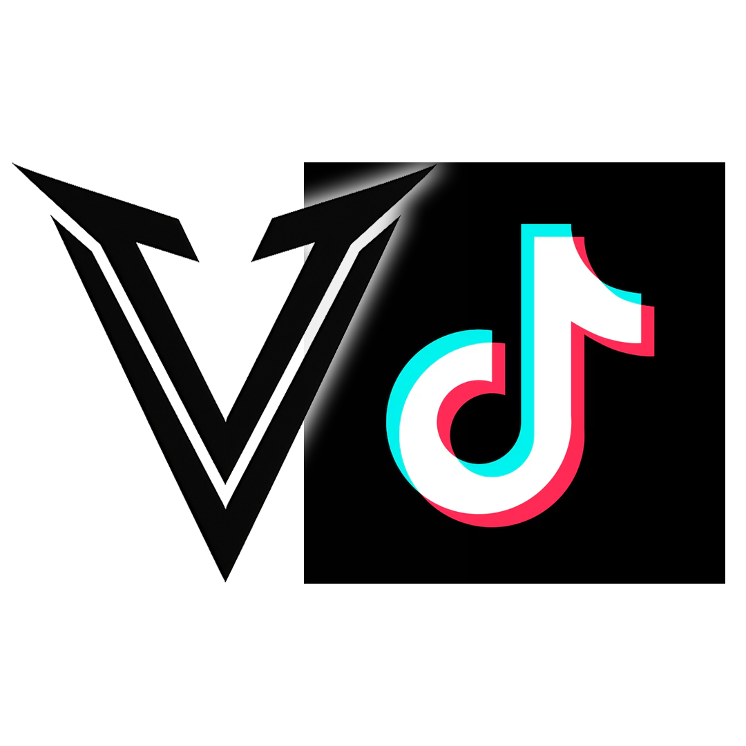 Vola Padel Club logo and TikTok logo.