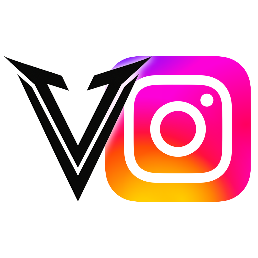 Vola Padel Club logo and Instagram logo.