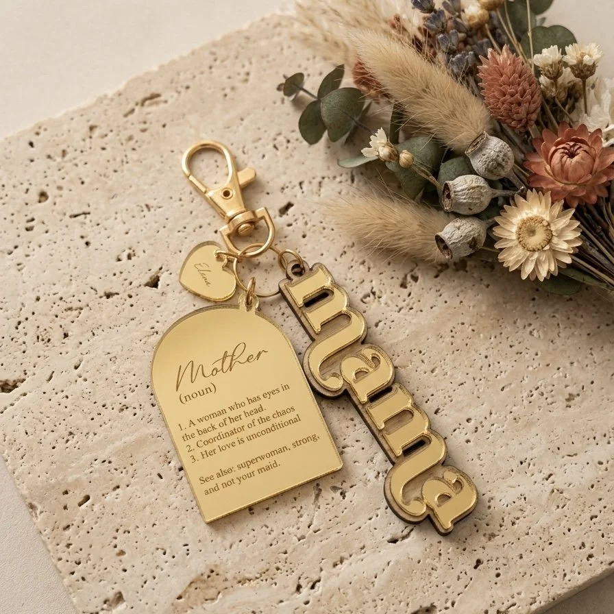 Arch Mother's Day Keyring