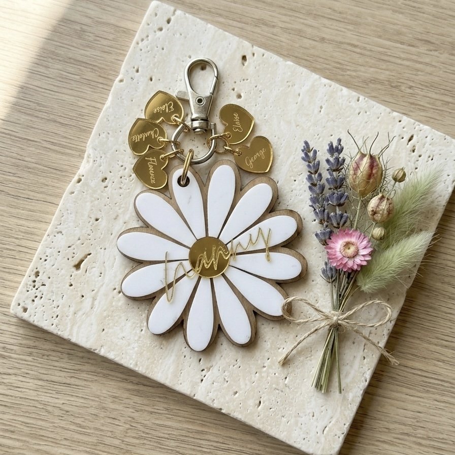 Daisy Nanny Keyring