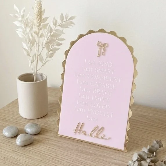 Affirmation Plaque